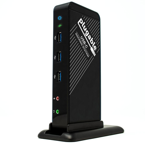 UD-CA1A , Plugable Technologies UD-CA1A laptop dock/port replicator Docking USB 3.2 Gen 1 (3.1 Gen 1) Type-C Black