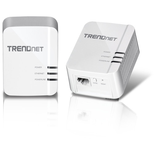 TPL-422E2K , Trendnet TPL-422E2K PowerLine network adapter 1300 Mbit/s Ethernet LAN White