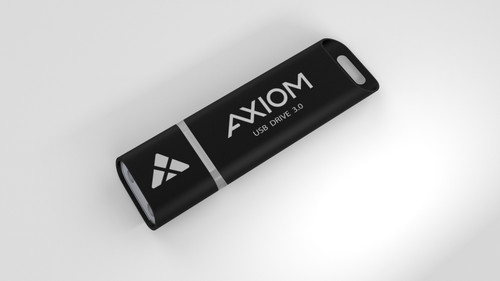 USB3FD256GB-AX , Axiom USB3FD256GB-AX USB flash drive 256 GB USB Type-A 3.2 Gen 1 (3.1 Gen 1) Black