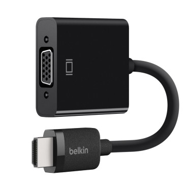 AV10170BT , Belkin AV10170BT video cable adapter 98.4" (2.5 m) VGA (D-Sub) HDMI Type A (Standard) Black