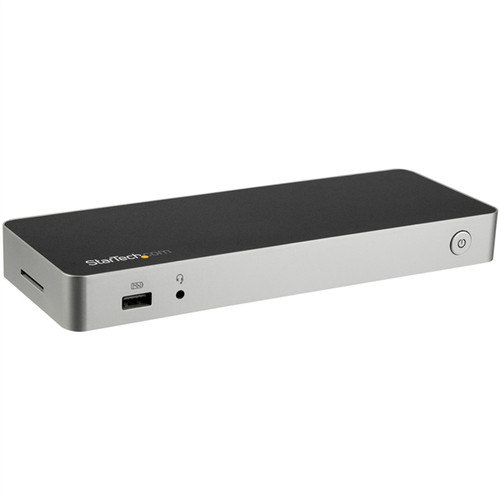 DK30CHDDPPD , StarTech.com DK30CHDDPPD laptop dock/port replicator Wired USB 3.2 Gen 1 (3.1 Gen 1) Type-C Black, Silver