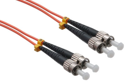 AXG92696 , Axiom ST - ST 1m InfiniBand/fibre optic cable 39.4" (1 m) 2x ST OFNR Orange