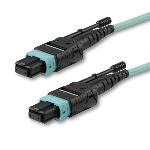 MPO12PL1M , StarTech.com MPO12PL1M InfiniBand/fibre optic cable 39.4" (1 m) MPO/MTP Aqua color