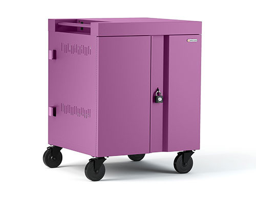TVC36PAC-270ORC , Bretford CUBE Cart Portable device management cart Violet