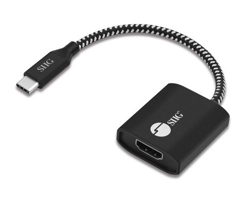CB-TC0811-S1 , Siig CB-TC0811-S1 USB graphics adapter 3840 x 2160 pixels Black