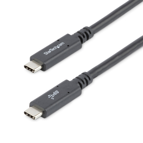 USB315C5C6 , StarTech.com USB315C5C6 USB cable USB 3.2 Gen 1 (3.1 Gen 1) 70.9" (1.8 m) USB C 5 Gbit/s 100 W Black
