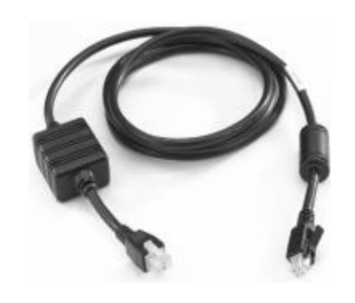 CBL-DC-382A1-01 , Zebra CBL-DC-382A1-01 power cable Black