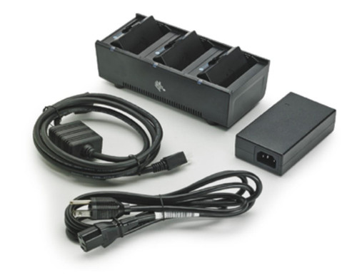 SAC-MPM-3BCHGUS1-01 , Zebra SAC-MPM-3BCHGUS1-01 mobile device charger Portable printer Black AC Indoor