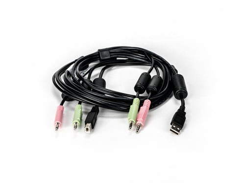 CBL0134 , Vertiv Avocent CBL0134 KVM cable Black 70.9" (1.8 m)