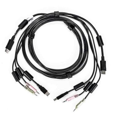 CBL0122 , Vertiv Avocent CBL0122 KVM cable Black 70.9" (1.8 m)