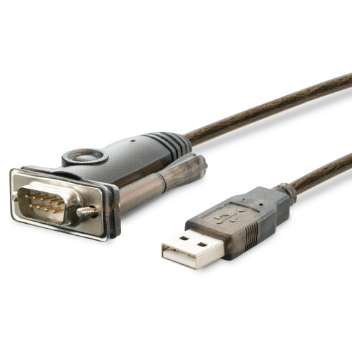 PL2303-DB9 , Plugable Technologies PL2303-DB9 serial cable Blue, Silver 23.6" (0.6 m) USB Type-A DB-9