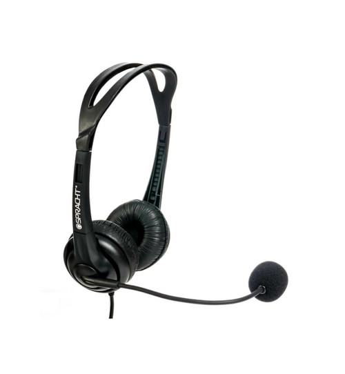 ZUM350B , Spracht ZūM350 Headset Wired Head-band Office/Call center Black
