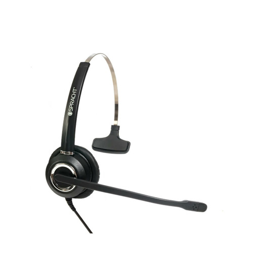 ZUMRJ9M , Spracht ZūM RJ9 Headset Wired Head-band Office/Call center Black, Silver