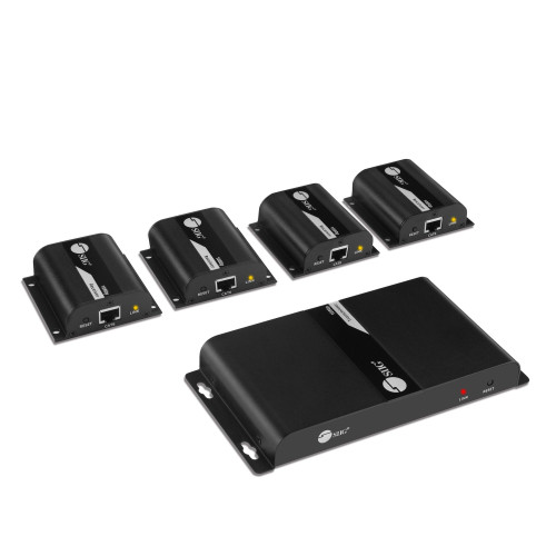 CE-H23U11-S1 , Siig CE-H23U11-S1 AV extender AV transmitter & receiver Black