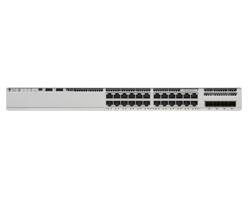 C9200L-24P-4G-E , Cisco Catalyst 9200L Managed L3 Gigabit Ethernet (10/100/1000) Power over Ethernet (PoE) Gray