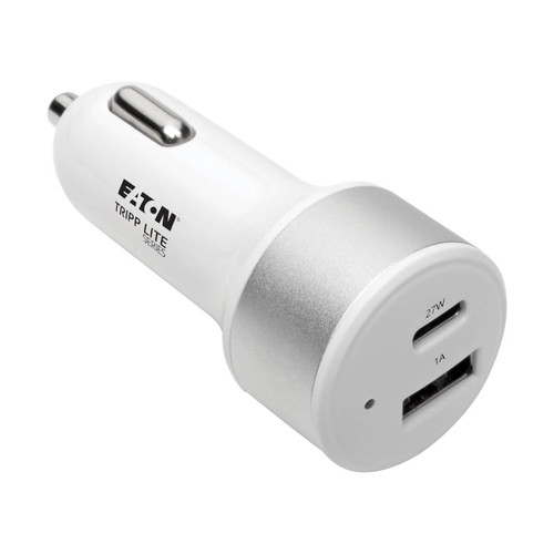 U280-C02-C1A1 , Tripp Lite U280-C02-C1A1 mobile device charger Universal White Cigar lighter Fast charging Auto