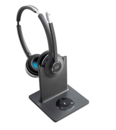 CP-HS-WL-562-M-US= , Cisco 562 Headset Wireless Head-band Office/Call center USB Type-A Bluetooth Black, Gray