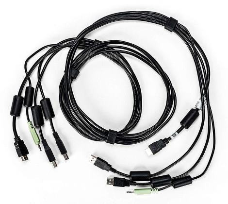 CBL0112 , Vertiv Avocent CBL0112 KVM cable Black 70.9" (1.8 m)