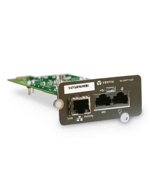 IS-UNITY-SNMP , Vertiv Liebert IS-UNITY-SNMP network card Internal Ethernet 100 Mbit/s
