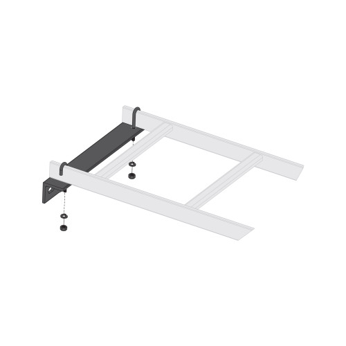 CLH-WRS , Middle Atlantic Ladder Wall Support Bracket, 12 Inches Wide
