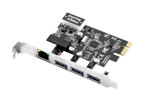 LB-US0614-S1 , Siig LB-US0614-S1 interface cards/adapter Internal RJ-45, USB 3.2 Gen 1 (3.1 Gen 1)
