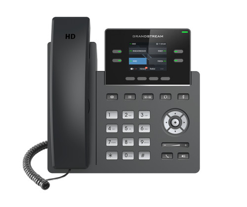 GRP2612P , Grandstream Networks GRP2612P IP phone Black 2 lines TFT
