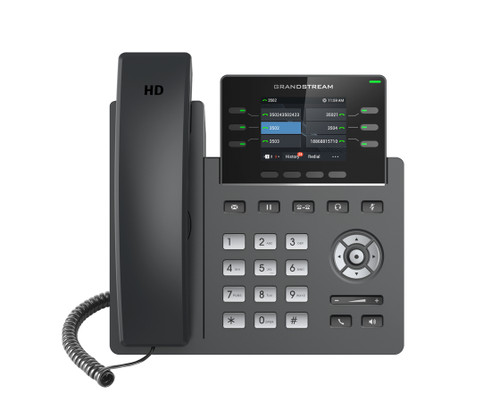 GRP2613 , Grandstream Networks GRP2613 IP phone Black 4 lines TFT