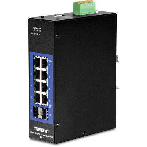 TI-G102I , Trendnet TI-G102i Managed L2 Gigabit Ethernet (10/100/1000) Black