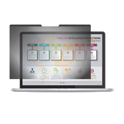 PV0021-B1 , Rocstor PrivacyView Frameless display privacy filter 12.5"