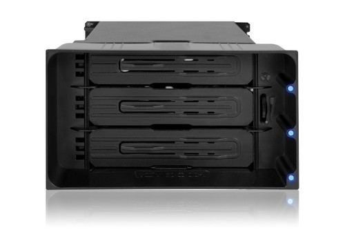 MB830SP-B , Icy Dock MB830SP-B storage drive enclosure HDD enclosure Black 3.5"