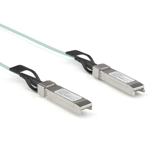 AOCSFP10G3ME , StarTech.com AOCSFP10G3ME InfiniBand/fibre optic cable 118.1" (3 m) SFP+ Aqua color