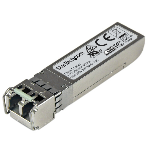 SFPP10GESRST , StarTech.com SFPP10GESRST network transceiver module Fiber optic 10000 Mbit/s SFP+ 850 nm