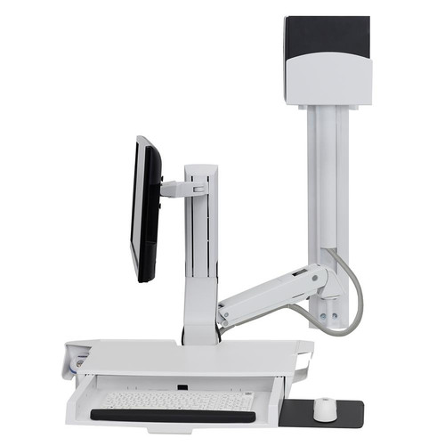 45-594-216 , Ergotron SV Combo White PC Multimedia stand