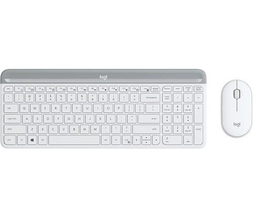 920-009443 , Logitech 920-009443 keyboard Mouse included Office RF Wireless English White