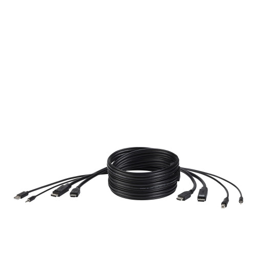 F1DN2CC-HHPP10T , Belkin F1DN2CC-HHPP10t KVM cable Black 118.1" (3 m)