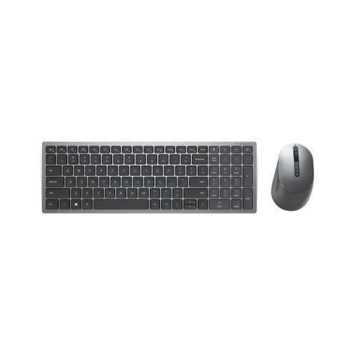 KM7120W-GY-US , DELL KM7120W keyboard Mouse included Office RF Wireless + Bluetooth English Gray, Titanium