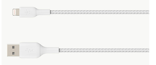 CAA002bt1MWH , Belkin CAA002BT1MWH lightning cable 39.4" (1 m) White