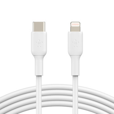 CAA003BT1MWH , Belkin CAA003BT1MWH lightning cable 39.4" (1 m) White