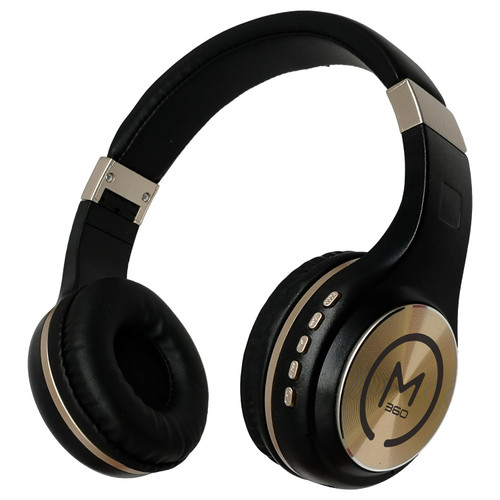 HP5500G , Morpheus 360 HP5500G headphones/headset Wired & Wireless Head-band Calls/Music/Sport/Everyday Bluetooth Black, Gold