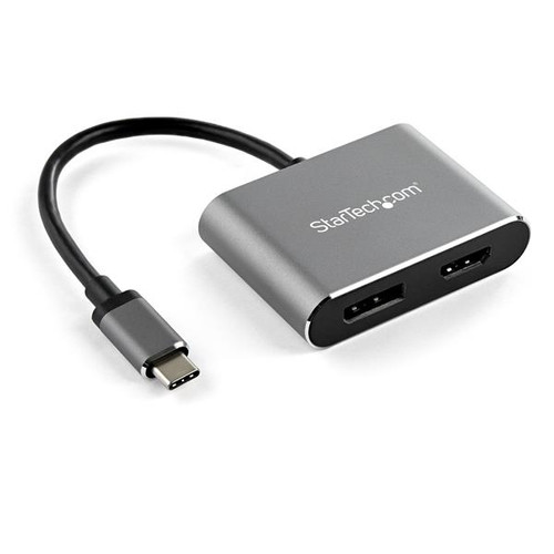 CDP2DPHD , StarTech.com CDP2DPHD USB graphics adapter 3840 x 2160 pixels Black, Gray