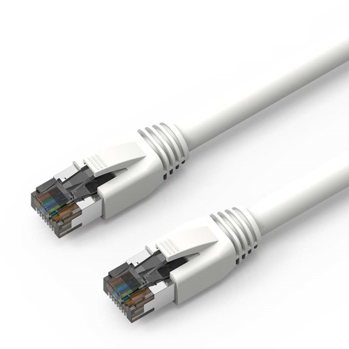 C8SBSFTP-W50-AX , Axiom C8SBSFTP-W50-AX networking cable White 600" (15.2 m) Cat8 SF/UTP (S-FTP)