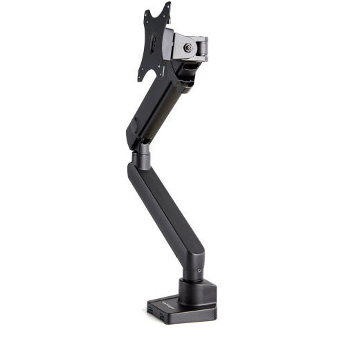ARMSLIM2USB3 , StarTech.com ARMSLIM2USB3 monitor mount / stand 34" Desk Black