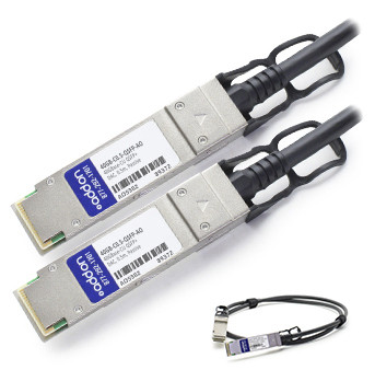 40GB-C0.5-QSFP-AO , AddOn Networks 40GB-C0.5-QSFP-AO InfiniBand/fibre optic cable 19.7" (0.5 m) QSFP+ Black