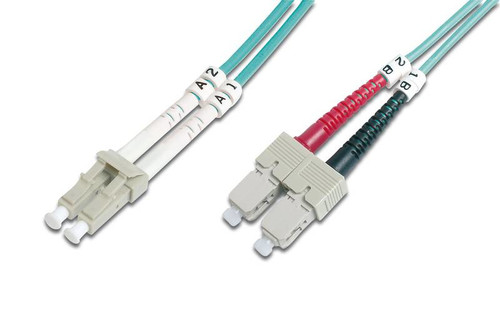 ADD-SC-LC-5M5OM4 , AddOn Networks SC - LC, LOMM, OM4, 5m InfiniBand/fibre optic cable 196.9" (5 m) OFC Turquoise