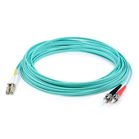 ADD-ST-LC-0-5M5OM3 , AddOn Networks ADD-ST-LC-0-5M5OM3 InfiniBand/fibre optic cable 19.7" (0.5 m) OFNR Aqua color