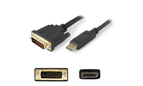 DISPLAYPORT2DVI10F , AddOn Networks DISPLAYPORT2DVI10F video cable adapter 118.1" (3 m) DisplayPort DVI Black