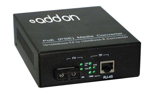 ADD-GMCP-LX-1SC , AddOn Networks 1000BTX-1000BLX network media converter 1000 Mbit/s 1310 nm Black