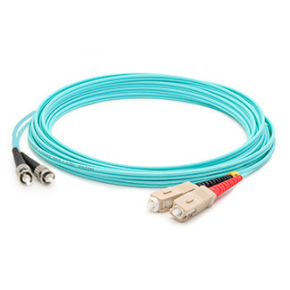 ADD-ST-SC-10M5OM4 , AddOn Networks 10m ST-SC InfiniBand/fibre optic cable 393.7" (10 m) Blue