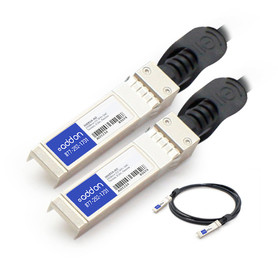 JH693A-AO , AddOn Networks JH693A-AO InfiniBand/fibre optic cable 19.7" (0.5 m) SFP+ Black, Gray