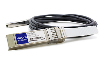 00D6151-AO , AddOn Networks 0.5m SFP+ - SFP+ InfiniBand/fibre optic cable 19.7" (0.5 m) SFP+ Black